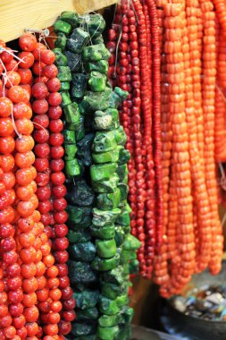 Bit pazarı, Bayan Takı. Seçici odak