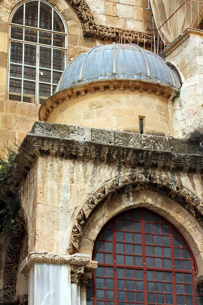 Via Dolorosa 10th Station, Capela dos Francos, Capela fora de roupas — Fotografia de Stock