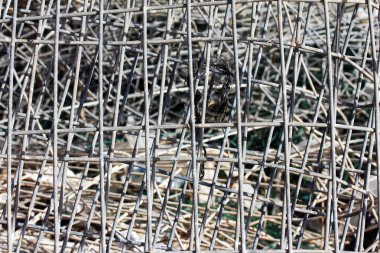 metal ızgara mesh atık