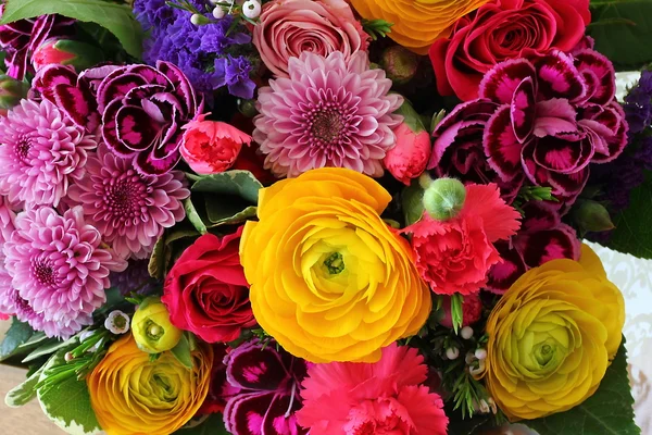 Bouquet of various flowers — Stock Photo, Image