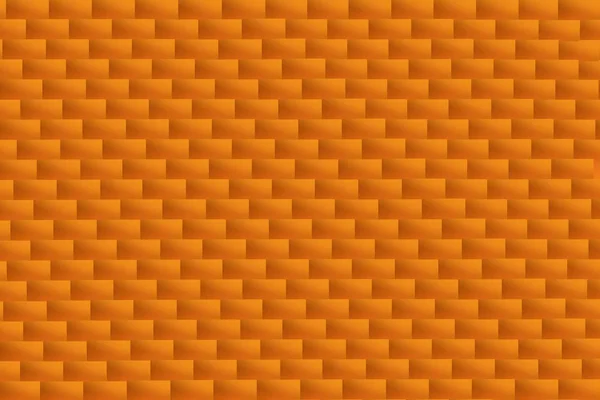 Abstract orange tiles mosaic background or wallpaper pattern — Stock Photo, Image