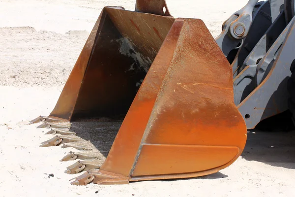 Digger schop van bulldozer — Stockfoto