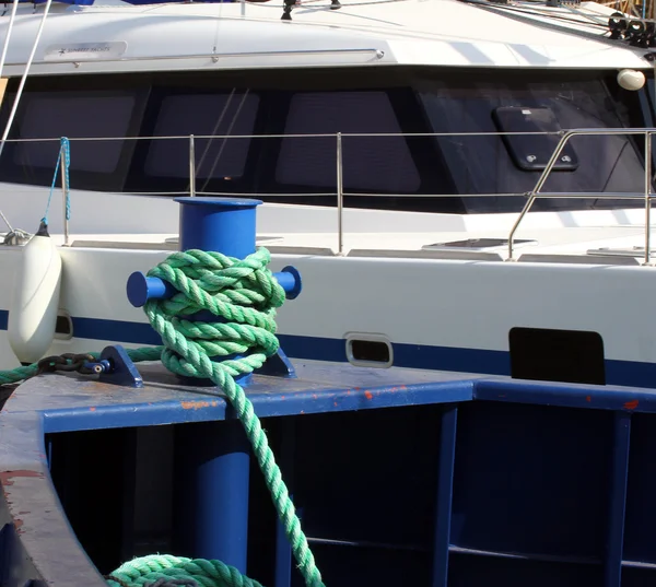 Nodo sulla barca — Foto Stock