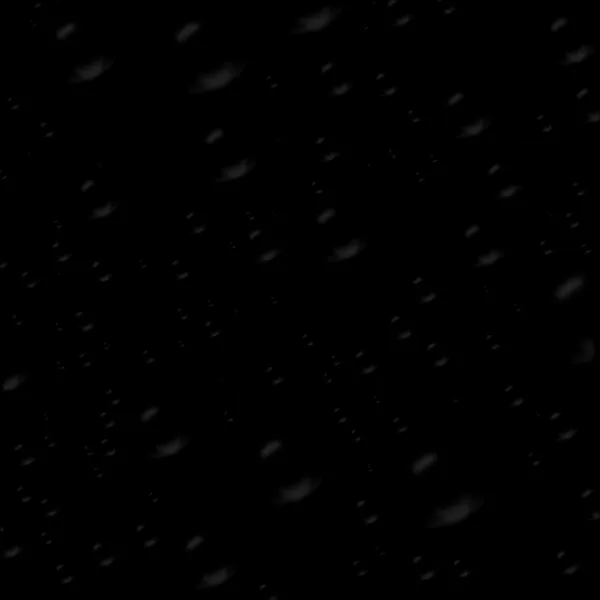 Vidro quadrado preto e gotas de água — Fotografia de Stock