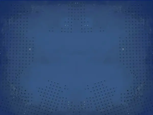 Blauer Grunge-Rahmen auf weißem Hintergrund — Stockfoto