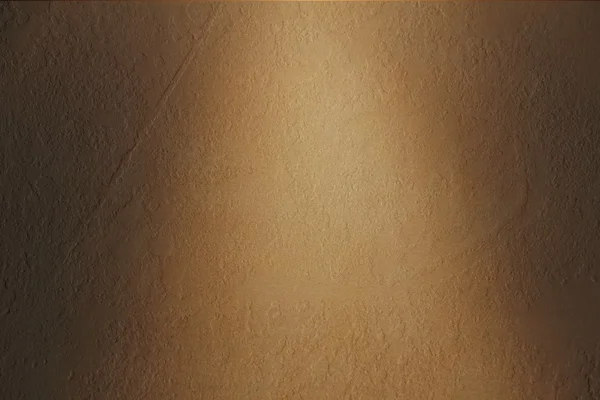 Brown wall grunge background with spotlight — Stock Photo, Image