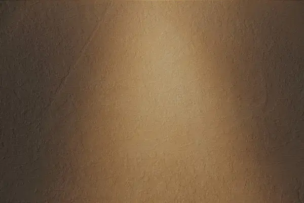 スポット ライトと茶色の壁グランジ背景 — ストック写真