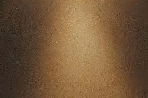 Braune Wand Grunge Hintergrund mit Scheinwerfer — Stockfoto