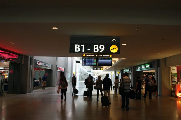 Der internationale Flughafen Ben Gurion in Tel Aviv, Israel — Stockfoto