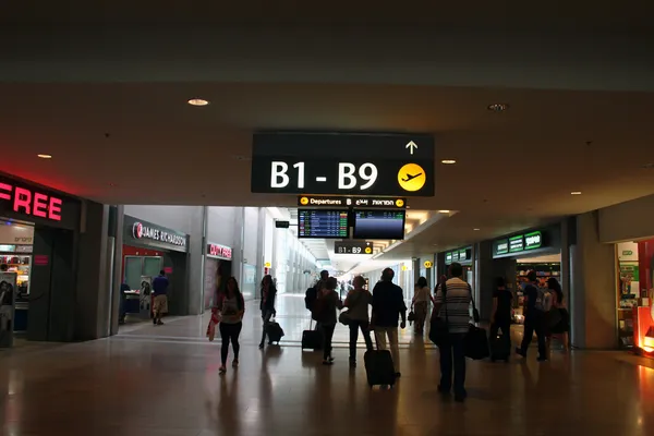 Ben gurion aeroporto internacional — Fotografia de Stock