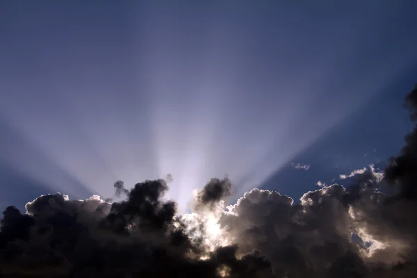 Tramonto sul Mar Mediterraneo — Foto Stock