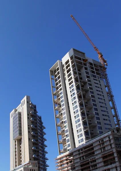 New modern high-rise buildings in Tel Aviv — Stock Photo, Image