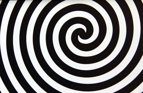 Spirala czarno-białe tło — Zdjęcie stockowe