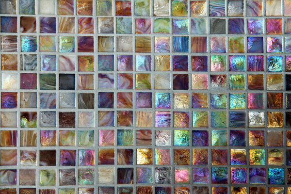 Abstract mosaic pearl surface