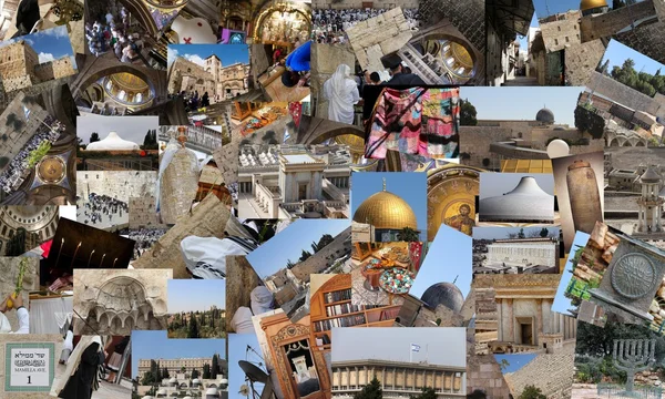 Добро пожаловать в Иерусалим фон — стоковое фото