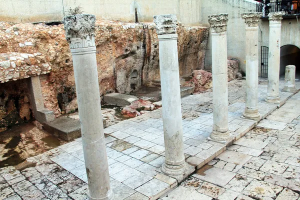 Ancient Roman Cardo rua — Fotografia de Stock