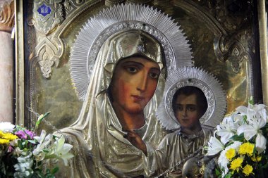 Kudüs (gethsemane bizim hanımın simgesi)