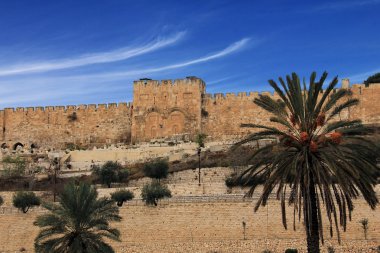 Golden gate. Jerusalem, İsrail.