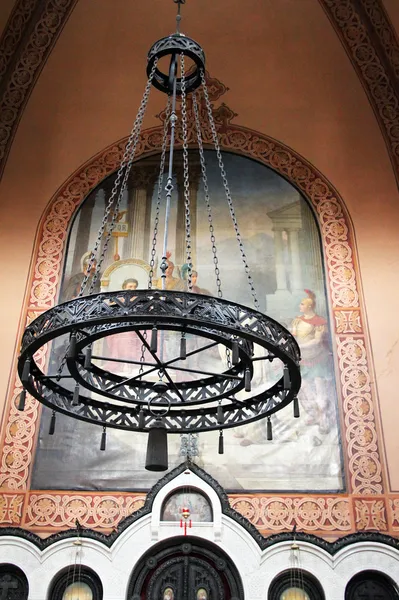 Interiér kostela Máří Magdalény. Olivová hora, Jeruzalém — Stock fotografie