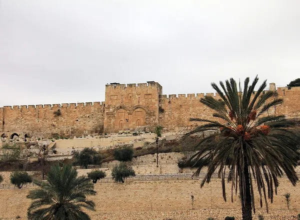 Golden gate. Jerusalem, İsrail. — Stok fotoğraf