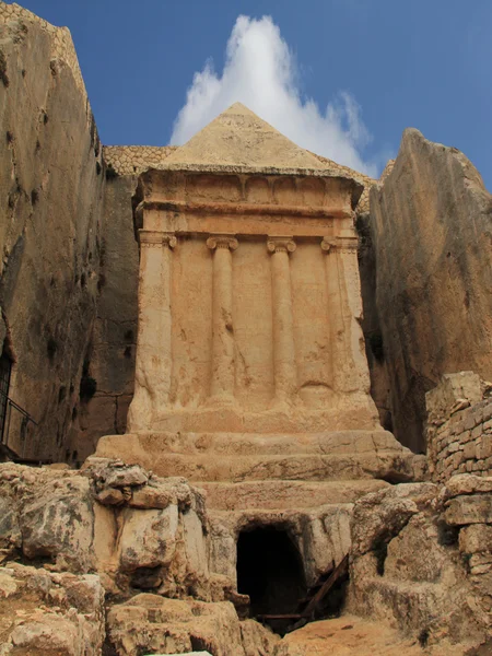 Túmulo de Zacarias. Jerusalém, Israel — Fotografia de Stock