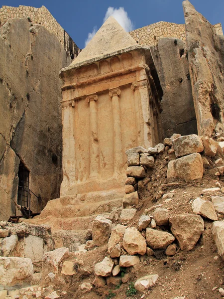 Τάφος του Ζαχαρία. Ιερουσαλήμ, Ισραήλ — Φωτογραφία Αρχείου