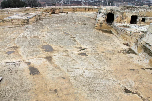 Ancient quarry of Crusaders near Jerusalem — Stock Photo, Image