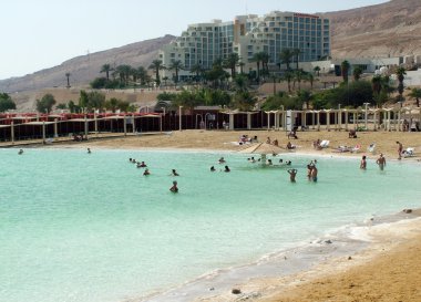 dead sea, İsrail yüzen insanlar