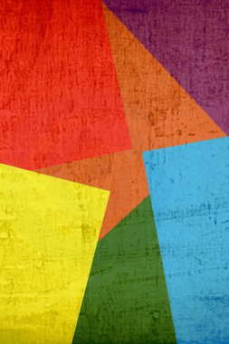 renkli grunge kağıdı kolaj arkaplan