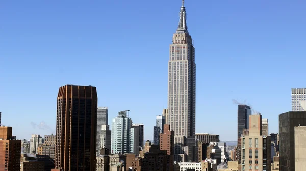 Línea del horizonte de Manhattan — Foto de Stock