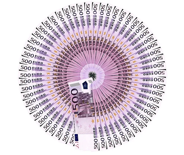 Euro Notas 500 euros — Fotografia de Stock