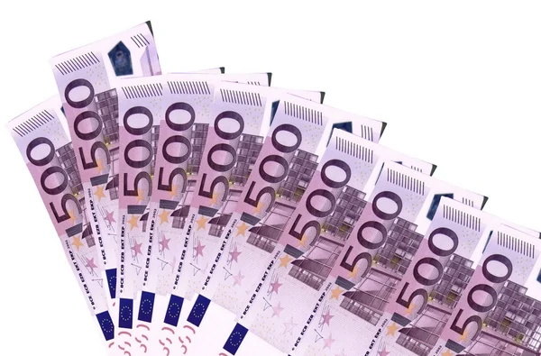 Банкноты евро - 500 евро — стоковое фото
