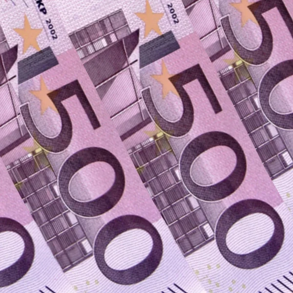 Banknoty euro-500 euro — Zdjęcie stockowe