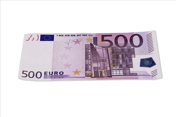 Alphbetbanknotów euro-500 euro — Zdjęcie stockowe