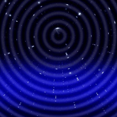 Gece yıldızlı gökyüzü