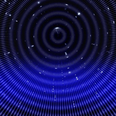 Gece yıldızlı gökyüzü