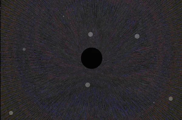 Чорна діра — стокове фото