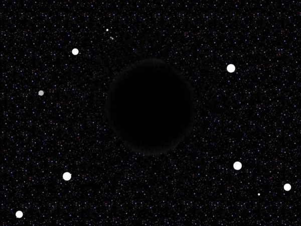 ブラックホール — ストック写真
