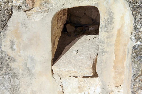 Begrafenis grotten van de eerste tempel op mount scopus. Jeruzalem — Stockfoto