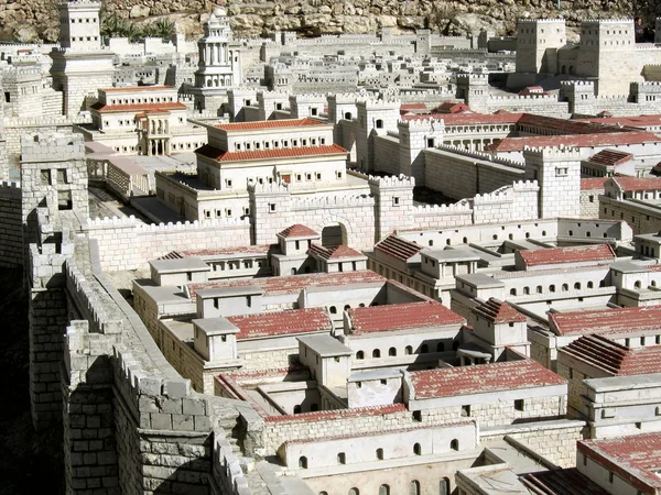 Παλάτια του υψηλού ιερέα και ο Καϊάφας Ηρώδης — Φωτογραφία Αρχείου