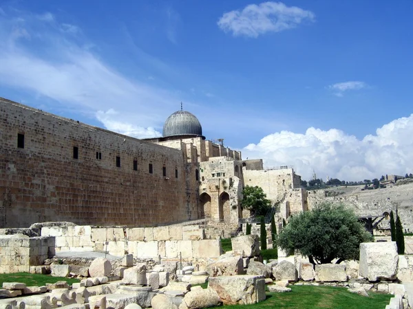 Al-Aqsa-Moschee in jerusalem — Stockfoto