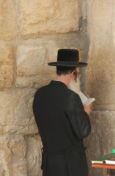 Betet in der westlichen Mauer — Stockfoto