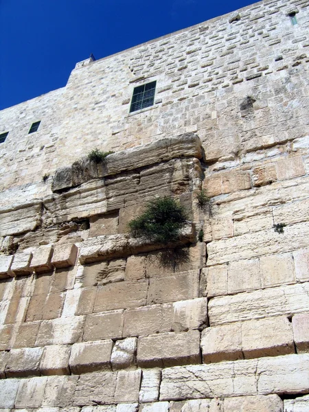 Οι τοίχοι του δεύτερου ναού. Robinson αψίδα — Φωτογραφία Αρχείου
