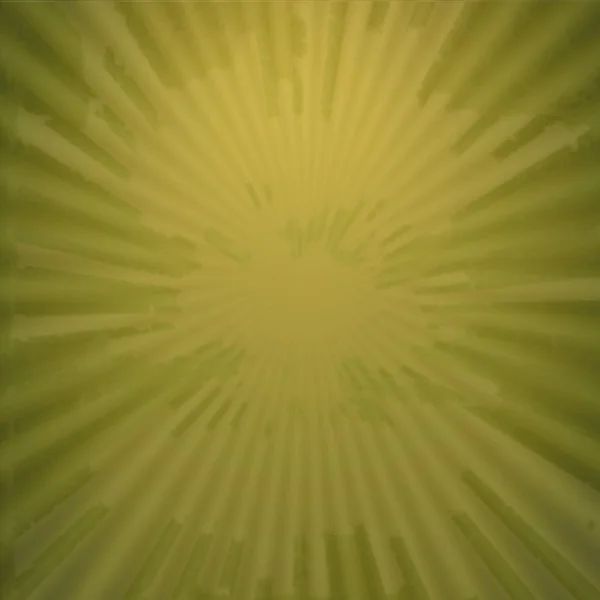 Rays  in abstract green yellow  universe — Stock Photo, Image