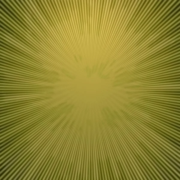 Promienie w streszczenie wszechświat zielony żółty — Zdjęcie stockowe