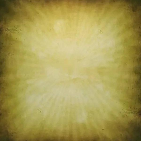 抽象的な緑黄色い宇宙の光線 — ストック写真