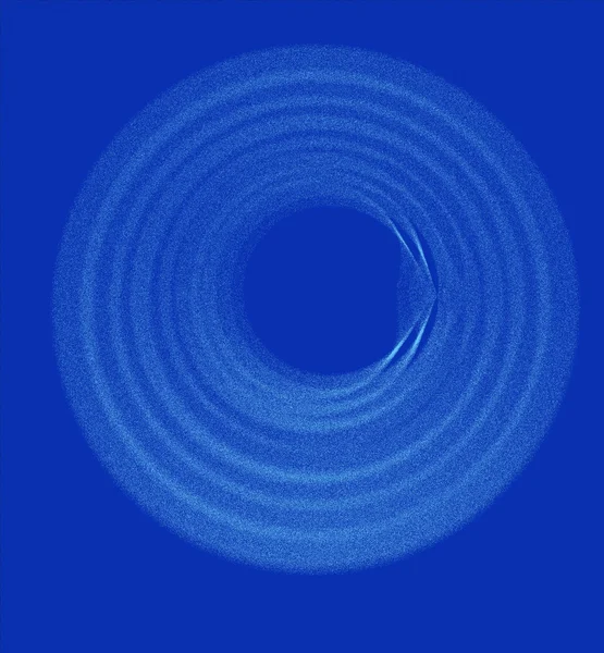 Concentric  rings on blue background — Stock Photo, Image