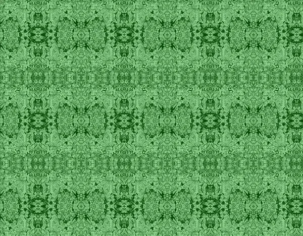 Green grunge vintage pattern wallpaper background — Stock Photo, Image