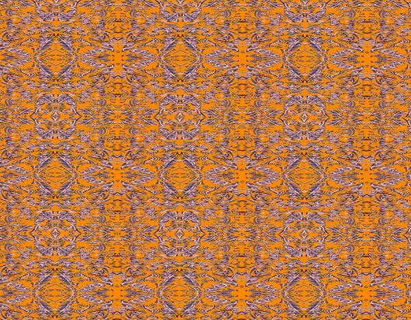 Orange   grunge vintage pattern wallpaper background — Stock Photo, Image