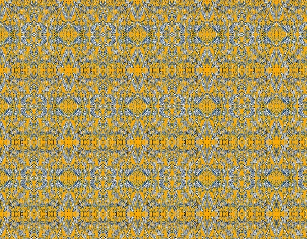 Orange yellow grunge vintage pattern wallpaper background — Stock Photo, Image